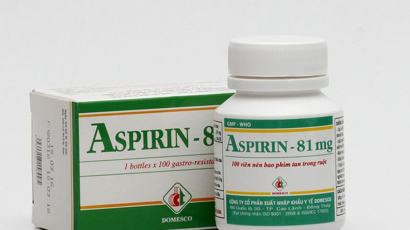  Thuốc Aspirin 81mg là thuốc gì? Tác dụng và liều dùng